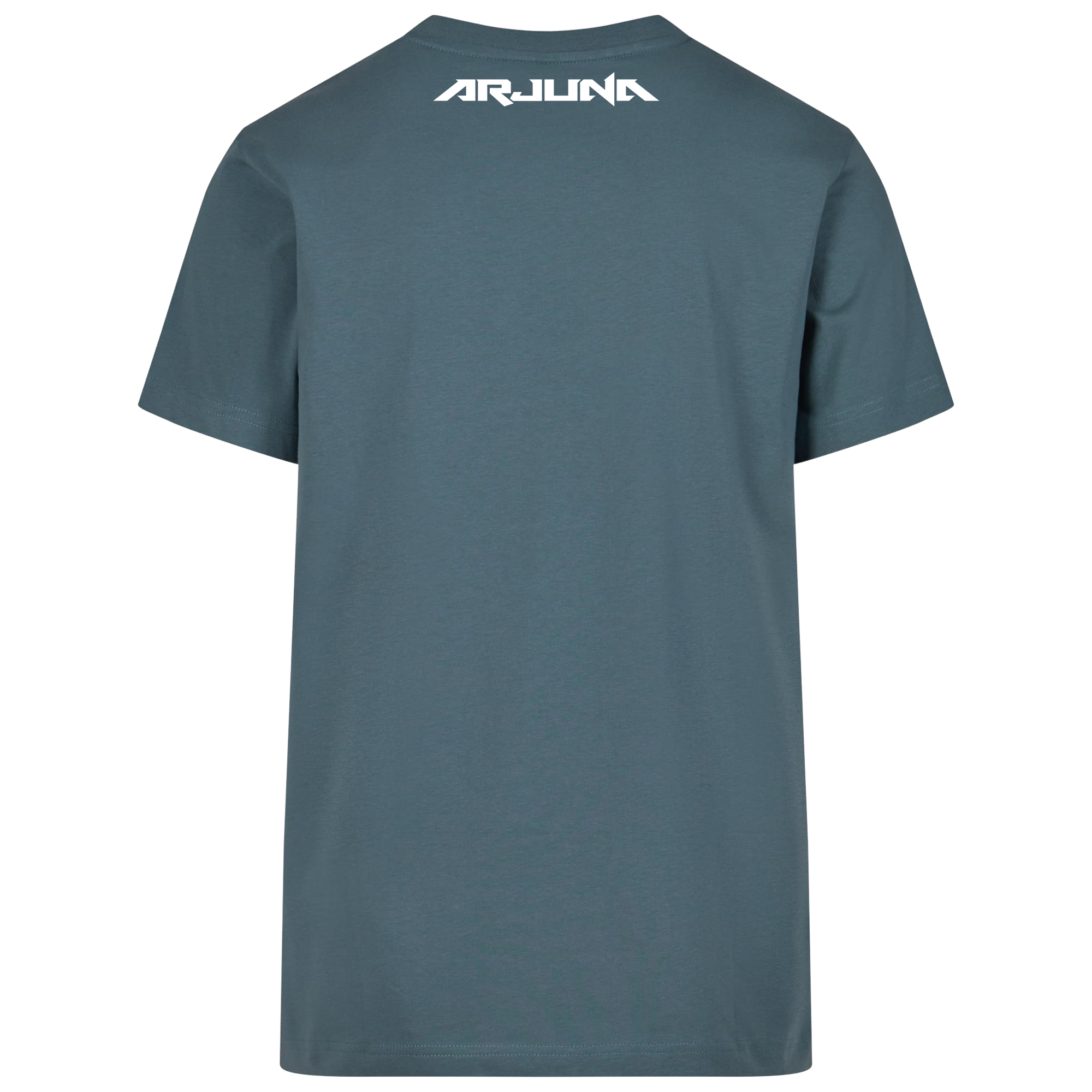 DJ Arjuna t-shirt blue op coreplaza. early hardcore