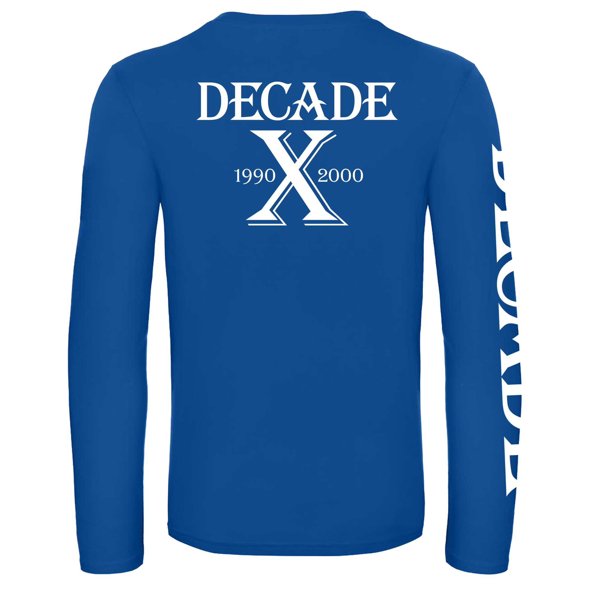 Decade Longsleeve blue op coreplaza, early hardcore