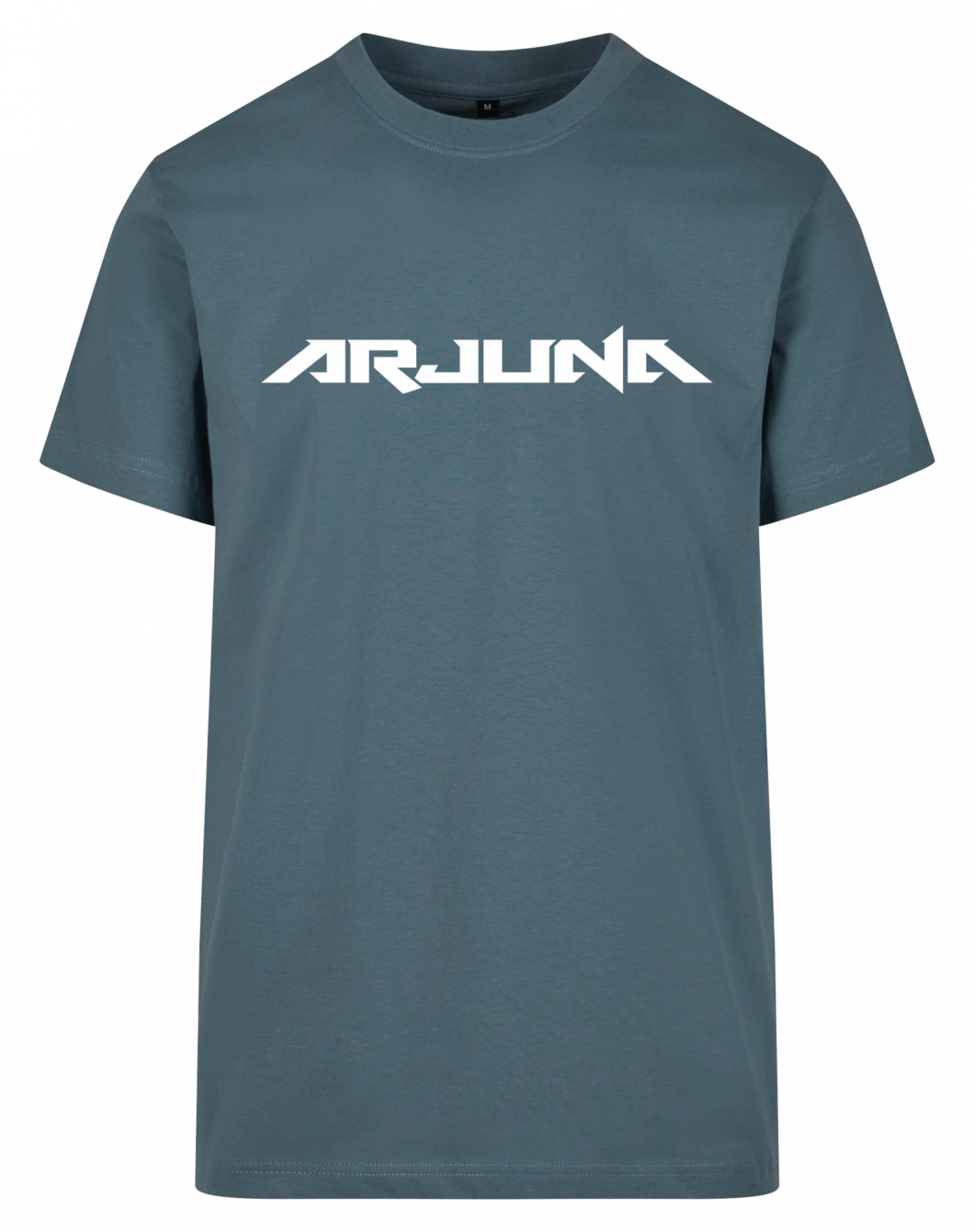 DJ Arjuna t-shirt blue op coreplaza. early hardcore